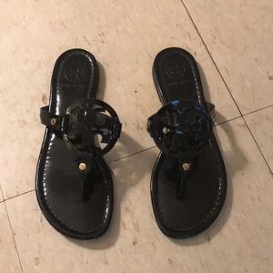 Authentic Tory Burch sandals black 7 1/2